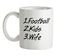 Football Kids Wife Ceramic Mug