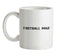 Football Mad Ceramic Mug