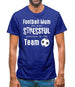 Football Mum the most stressful position Mens T-Shirt