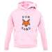 For Fox Sake unisex hoodie