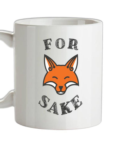 For Fox Sake Ceramic Mug