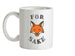 For Fox Sake Ceramic Mug