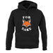 For Fox Sake unisex hoodie