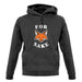 For Fox Sake unisex hoodie