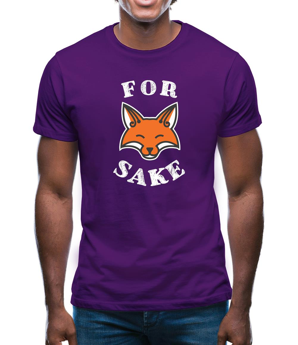 For Fox Sake Mens T-Shirt