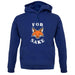 For Fox Sake unisex hoodie