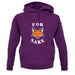 For Fox Sake unisex hoodie