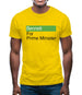 Bennett For Prime Minister Mens T-Shirt
