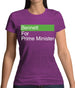 Bennett For Prime Minister Womens T-Shirt