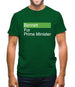 Bennett For Prime Minister Mens T-Shirt