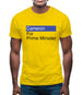 Cameron For Prime Minister Mens T-Shirt