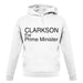 Clarkson For Prime Minister unisex hoodie