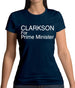 Clarkson For Prime Minister Womens T-Shirt