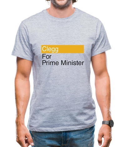 Clegg For Prime Minister Mens T-Shirt