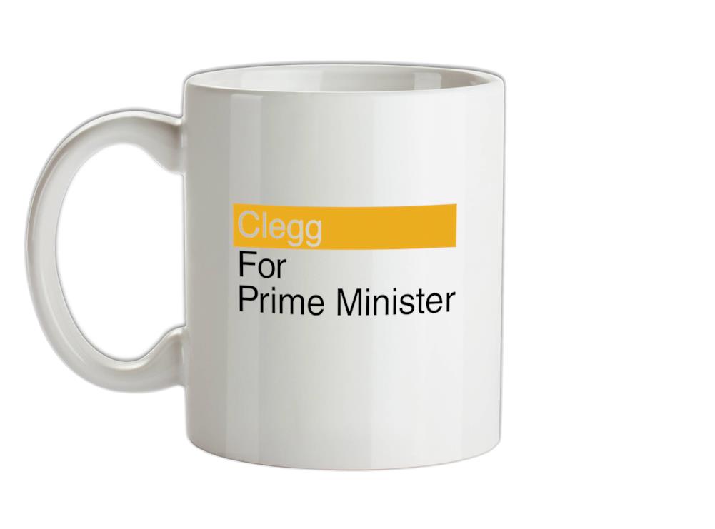 Clegg for Prime Minister Ceramic Mug