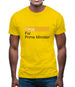 Clegg For Prime Minister Mens T-Shirt