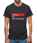 Corbyn For Prime Minister Mens T-Shirt