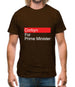 Corbyn For Prime Minister Mens T-Shirt