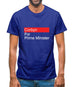 Corbyn For Prime Minister Mens T-Shirt