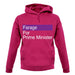 Farage For Prime Minister unisex hoodie