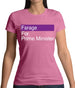 Farage For Prime Minister Womens T-Shirt