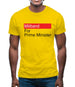 Miliband For Prime Minister Mens T-Shirt