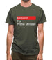 Miliband For Prime Minister Mens T-Shirt