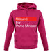 Miliband For Prime Minister unisex hoodie