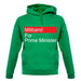 Miliband For Prime Minister unisex hoodie