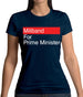 Miliband For Prime Minister Womens T-Shirt