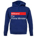 Miliband For Prime Minister unisex hoodie