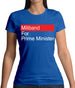 Miliband For Prime Minister Womens T-Shirt