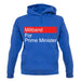 Miliband For Prime Minister unisex hoodie