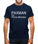 Paxman For Prime Minister Mens T-Shirt