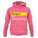 Sturgeon For Prime Minister unisex hoodie