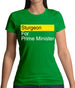 Sturgeon For Prime Minister Womens T-Shirt