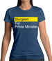 Sturgeon For Prime Minister Womens T-Shirt