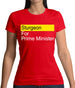 Sturgeon For Prime Minister Womens T-Shirt