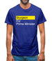 Sturgeon For Prime Minister Mens T-Shirt