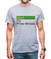 Wood For Prime Minister Mens T-Shirt