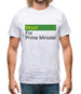 Wood For Prime Minister Mens T-Shirt