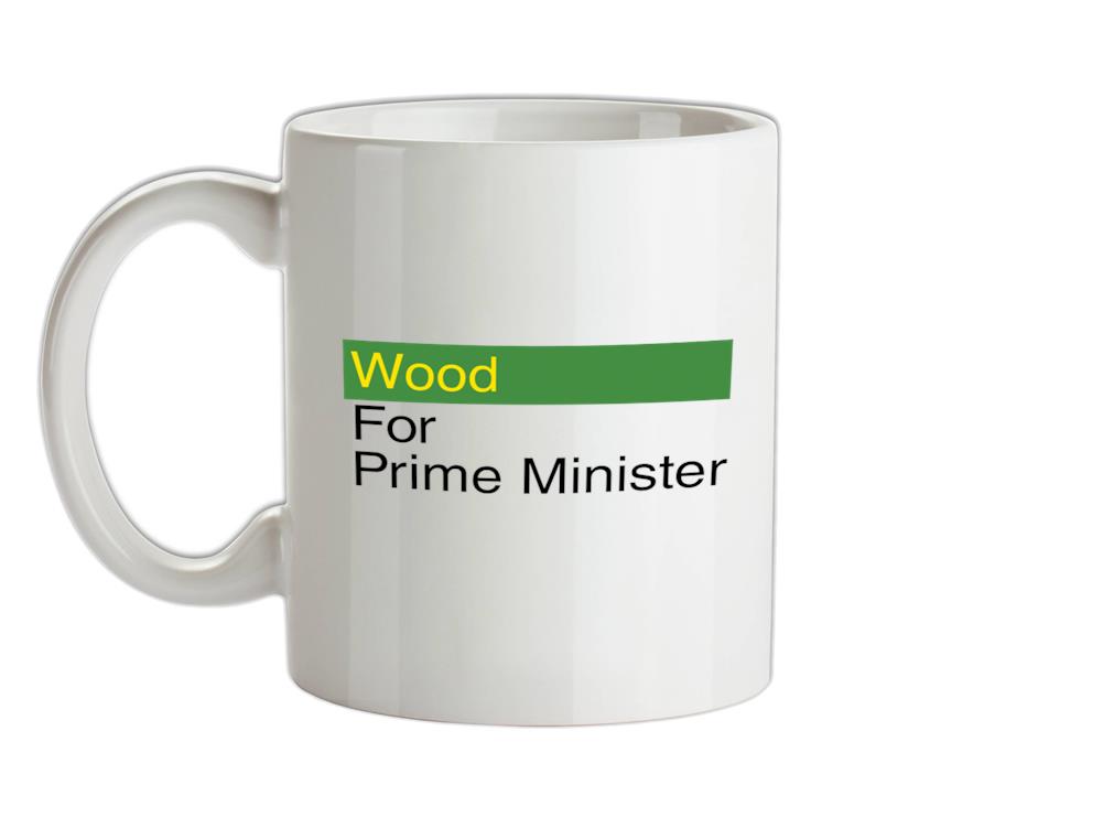 Wood for Prime Minister Ceramic Mug