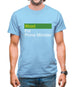 Wood For Prime Minister Mens T-Shirt