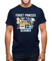 Forget Princess Designer Mens T-Shirt