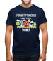 Forget Princess Farmer Mens T-Shirt