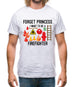 Forget Princess Firefighter Mens T-Shirt