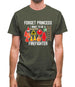 Forget Princess Firefighter Mens T-Shirt