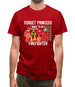 Forget Princess Firefighter Mens T-Shirt