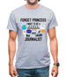 Forget Princess Journalist Mens T-Shirt