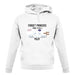 Forget Princess Pilot unisex hoodie